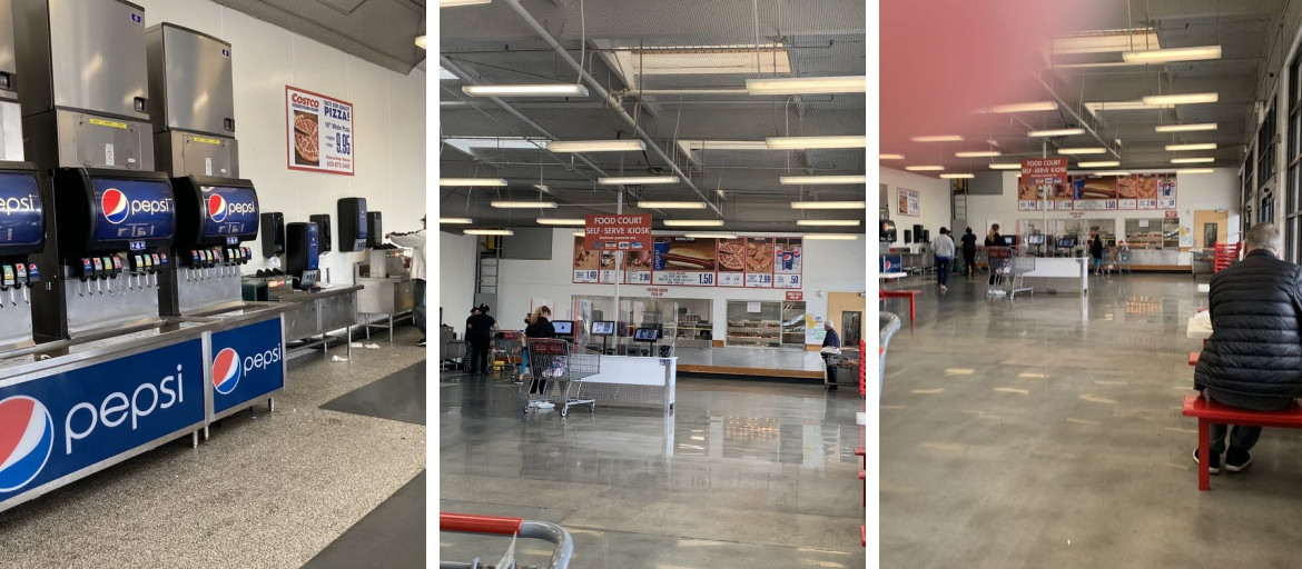 Costco Food Court - S Airport Blvd