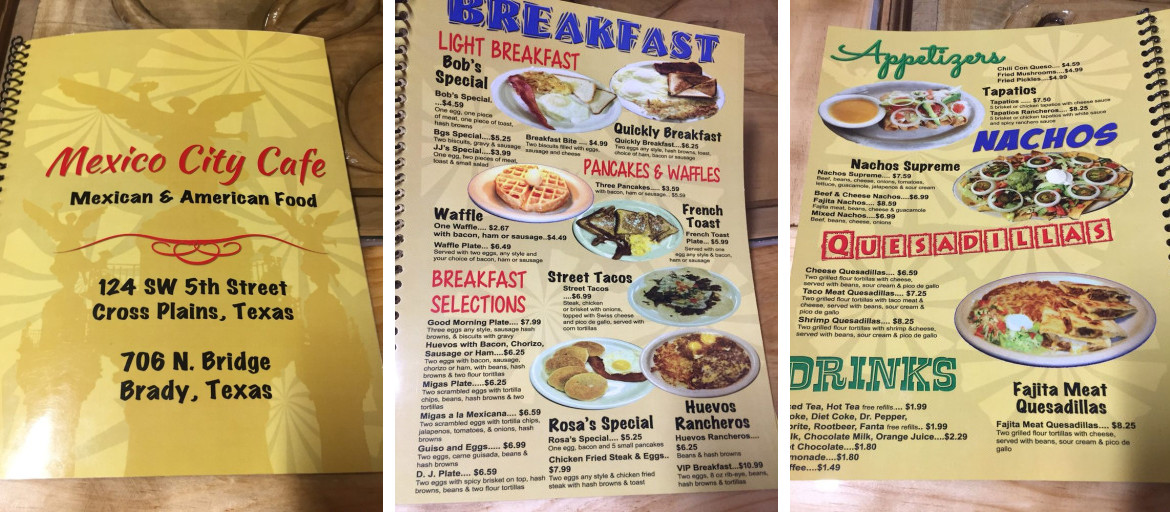 Mexico City Cafe Brady