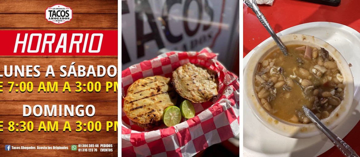 Tacos Acosta Ahogados Los Originales